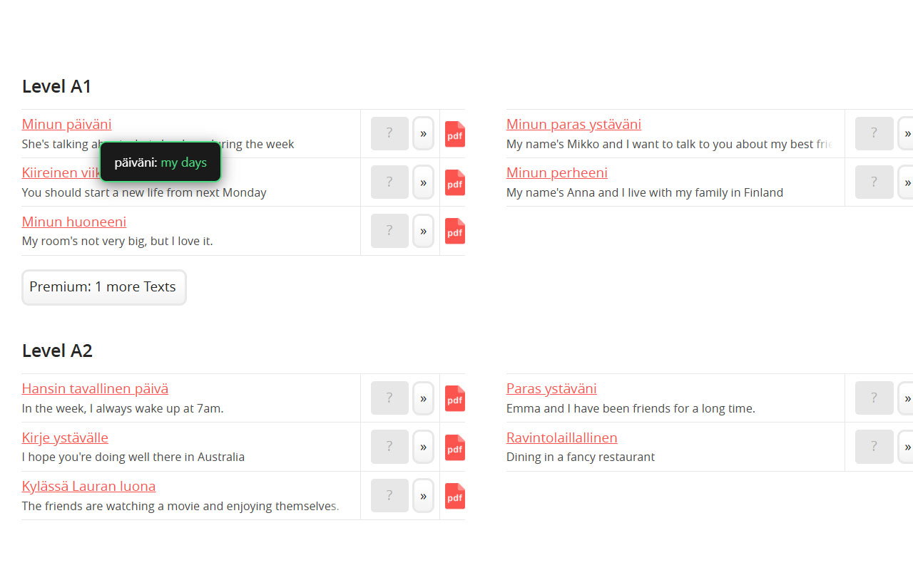 Zero-click extension interface preview 3